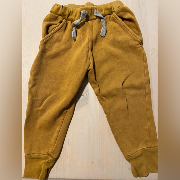 Fleece Skinny Sweats in Amber - Picture 3 of 4